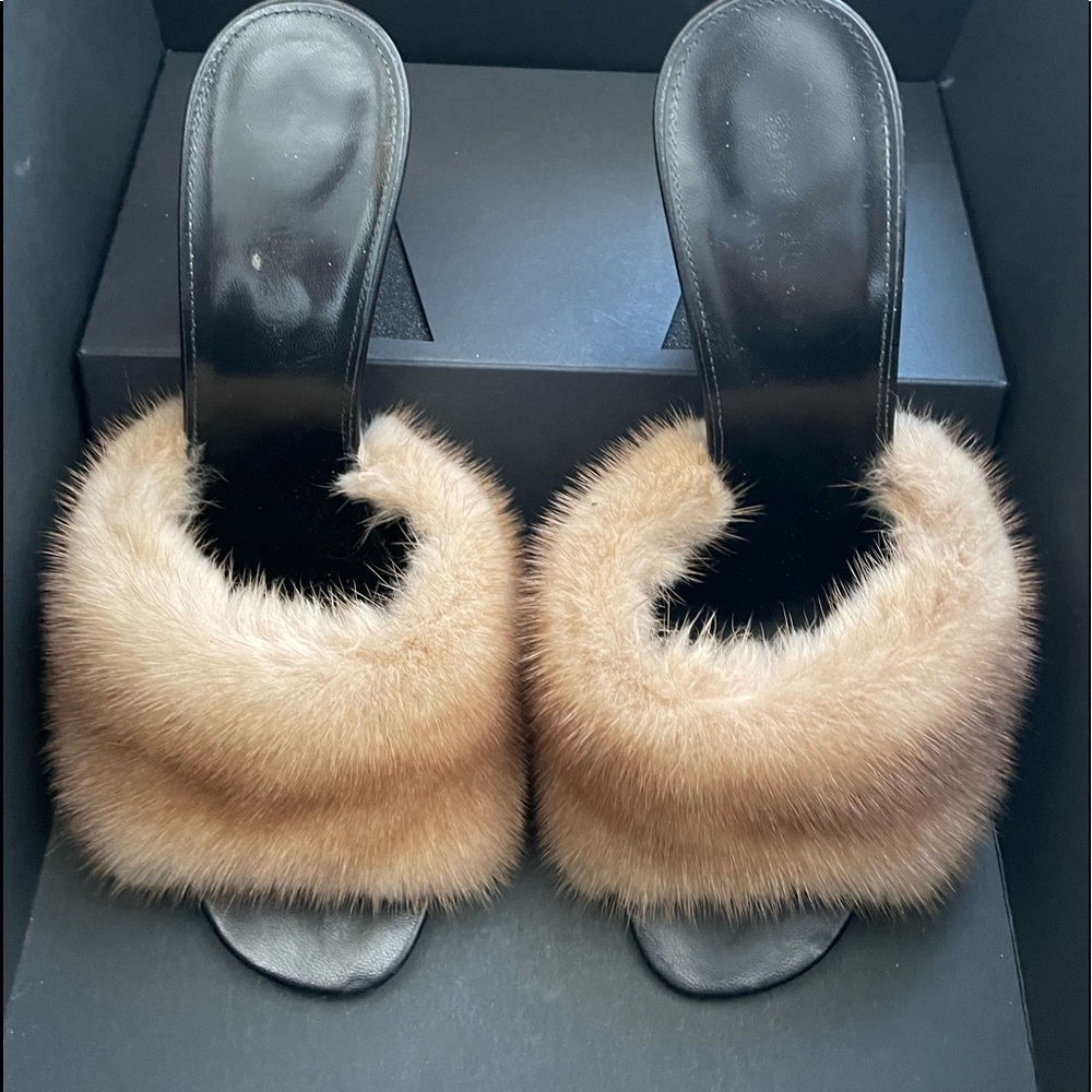 YSL FAUX HEELS